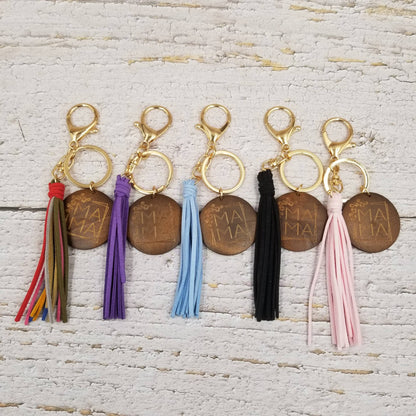 MAMA Tassels Keychain - Mother's Day Gift