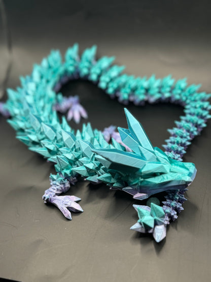 Crystal Dragons- 3D Printed Articulating