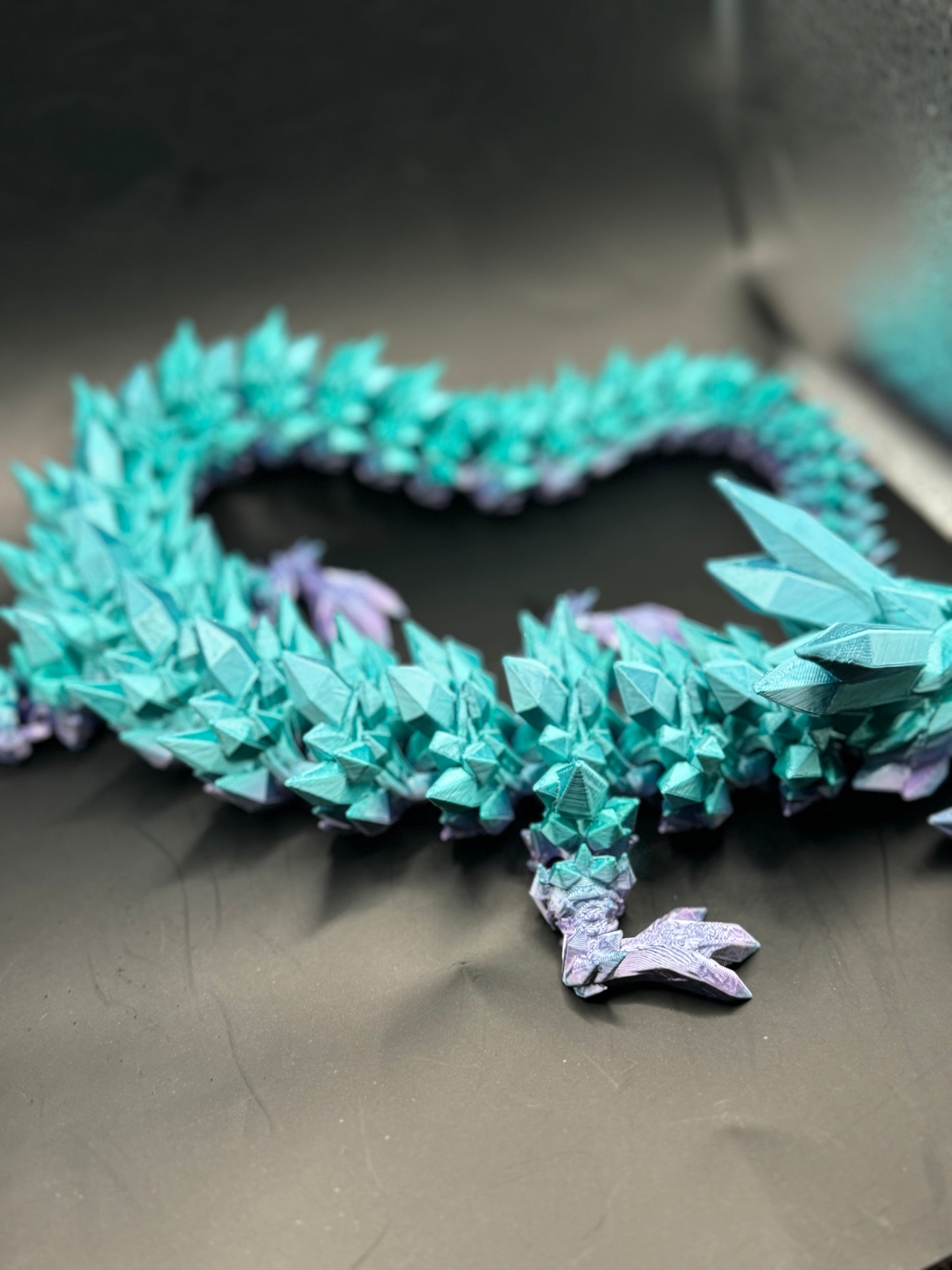 Crystal Dragons- 3D Printed Articulating