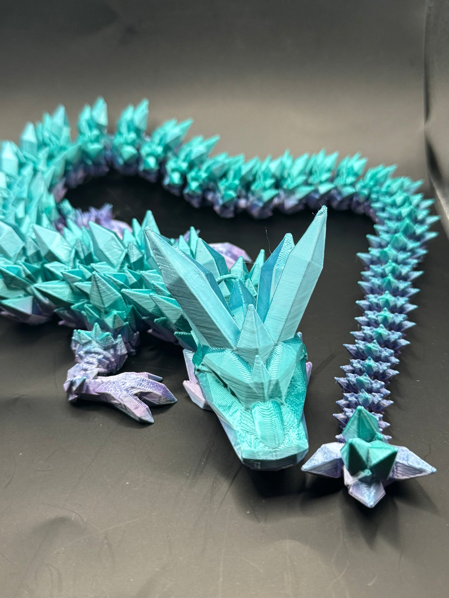 Crystal Dragons- 3D Printed Articulating