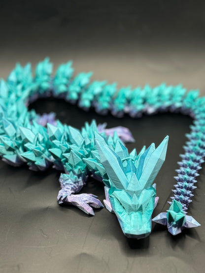 Crystal Dragons- 3D Printed Articulating