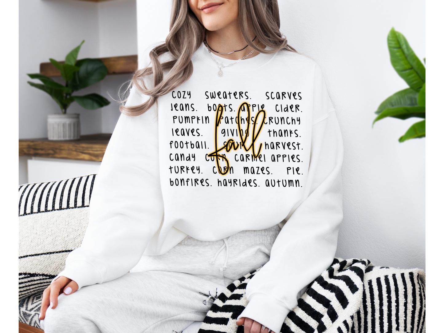 Fall Words Sweatshirt