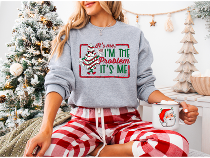 Im the problem Christmas Sweatshirt