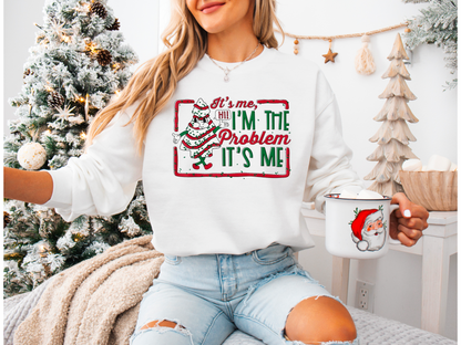 Im the problem Christmas Sweatshirt