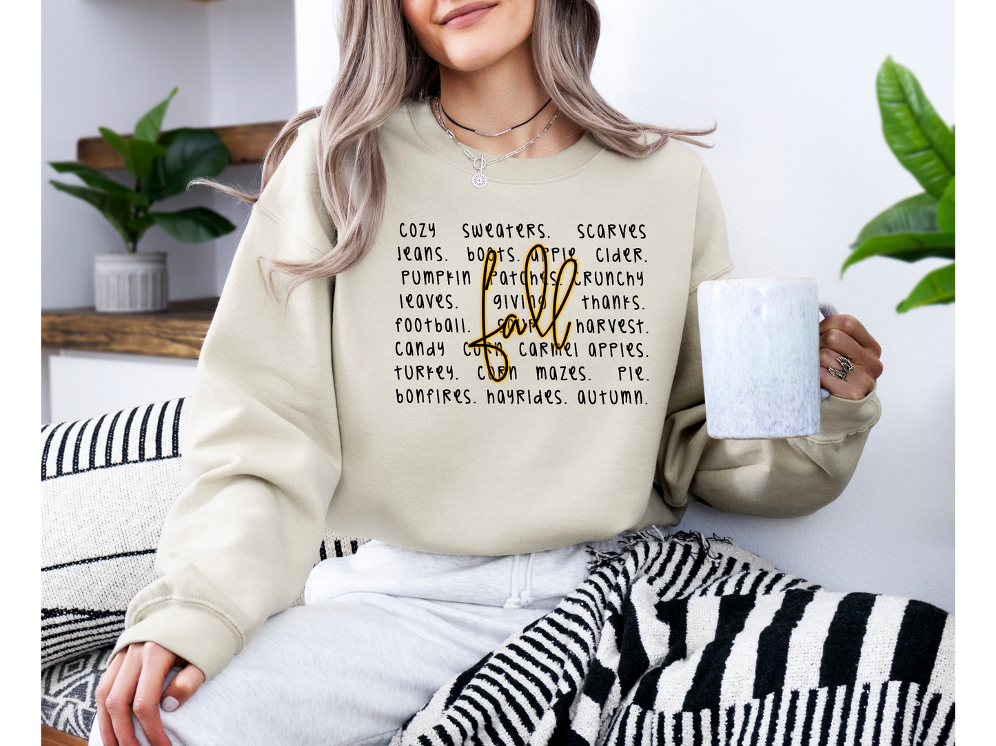 Fall Words Sweatshirt