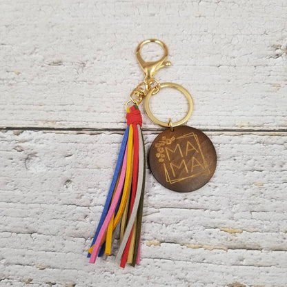 MAMA Tassels Keychain - Mother's Day Gift